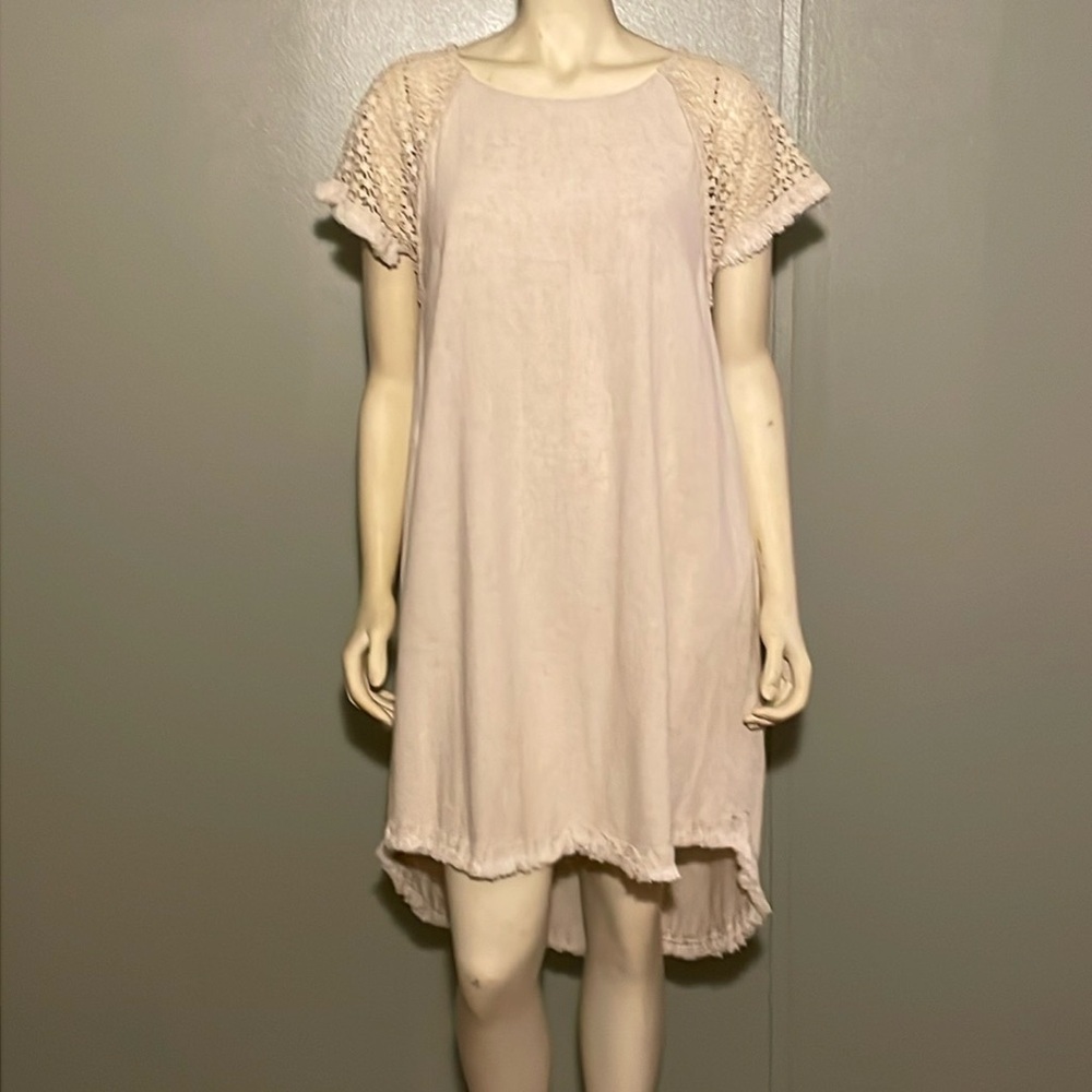 Umgee , high low, relax. Fit dress. Size S